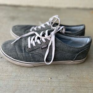 Size 7.5 VANS Atwood Low Urbana Gray Style 500714 Used